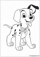 Puppy Pages Dalmatians Coloring Color Coloringpagesonly sketch template
