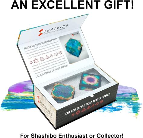 Shashibo Shape Shifting Box Bundle Award Winning Patented Fidget Cube