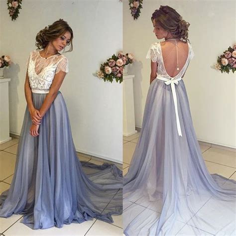 Short Sleeve Prom Dress Popular Prom Dresses Long Prom