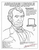 Coloring Lincoln Abraham Pages Canyon Printable Grand President School Washington Sunday Monument Getcolorings Getdrawings Color Colorings Print Visit Popular Memorial sketch template