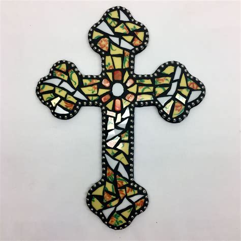 mosaic cross mosaic crosses mosaic art mosaic