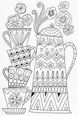 Coloring Pages Book Adults Sheets Adult Printable Scandinavian Colouring Books Engelbreit Mary Tea Para Sports Pattern Coffee Alphabet Kleurplaten Choose sketch template