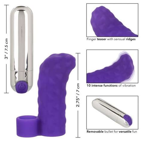 Intimate Play Rechargeable Finger Teaser Purple Sex