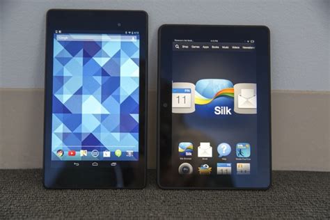 Free Download Large 7 Inch Tablet Showdown Kindle Fire Hdx Vs Nexus 7