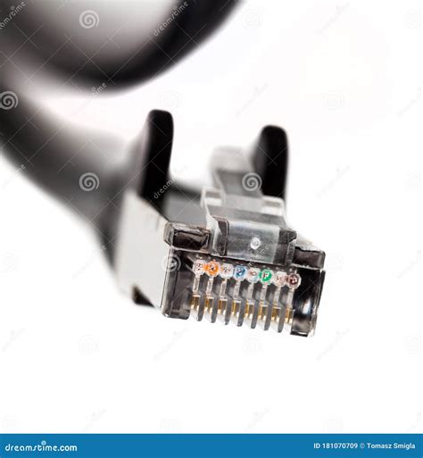 black ethernet patch cable  connector plug macro closeup rj  pc simple internet