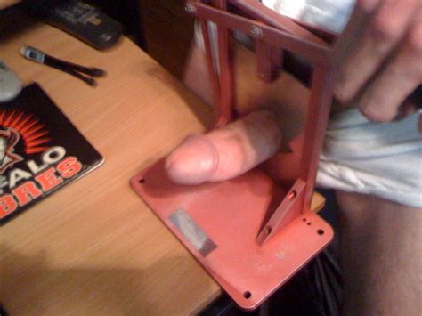fetish penis guillotine play fantasy penectomy and castration in cent