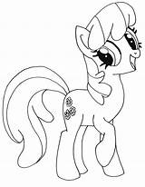 Pony Little Coloring Pages Cheerilee Mlp Fluttershy Cloudy Quartz Color Crafts Drawing sketch template