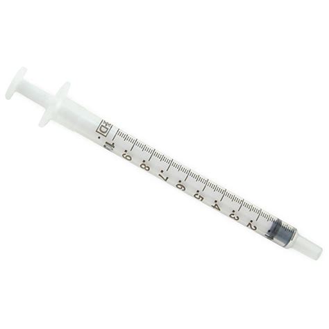 bd  ml tuberculin slip tip syringe  needle