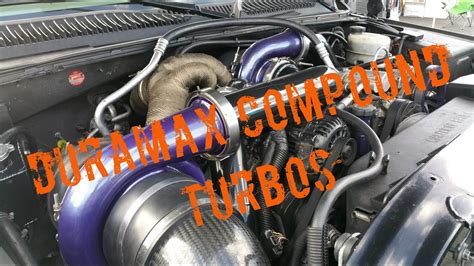 duramax compound twin turbos  ats diesel youtube