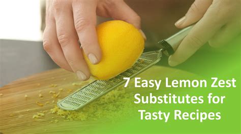 easy lemon zest substitute  tasty recipes