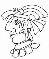 Colorear Mayas Aztecas Culturas Prehispanicas Aztec Mayan Prehispanicos Azteca Guatemala Tribal Incre Bles Precolombino Guerrero Olmeca México Boyama Lodka Figuras sketch template