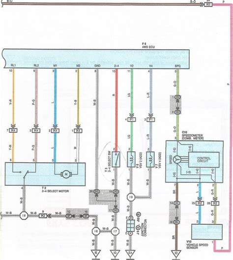 toyota tacoma headlight wiring diagram wiring diagram