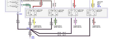 ford  wiring diagram  uplifter switches