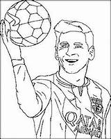 Messi Coloring Pages Soccer Lionel Sheets Poster Player Drawing Fans Sports Activity Sheet Ausmalbilder Colouring Para Sport Top Coloringpagesfortoddlers Neymar sketch template