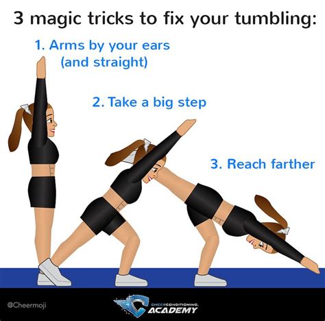 Tumbling Technique Cheer Workouts Cheer Moves Cheer Flexibility