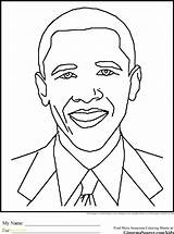 Coloring History Month Pages Obama African American Kids Color Drawing Drawings Printable Famous Michelle People Discord Preschool Book Print Draw sketch template