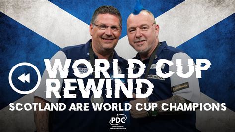 scotland  world cup  darts final youtube