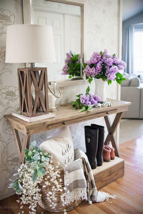 entry table ideas decorations  designs