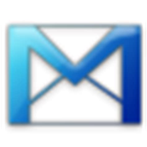 gmail icon blue jelly social icons softiconscom