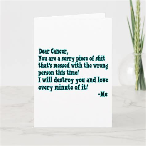 letter  cancer card zazzlecom