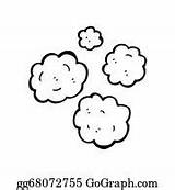 Puff Smoke Clipart Element Decorative Puffs Stock Royalty Clip Illustrations Gograph Cliparts Clipground sketch template