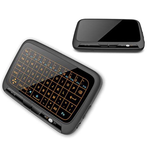 mini wireless keyboard touchpad  ghz black