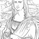 Mona Lisa Vinci Leonardo Adults Jockey Monalisa Silks Margaret Thoughtco Combines Rauschenberg sketch template