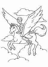 Unicorn Princess Coloring Pages Getcolorings Color sketch template