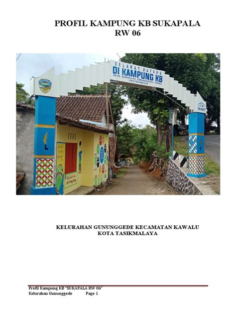 Profil Kampung Kb Sukapala Pdf