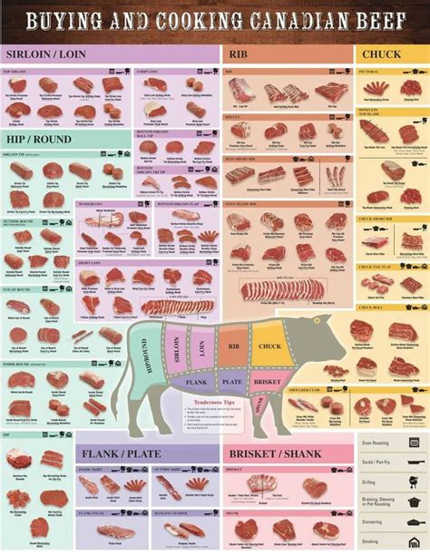 cuts  canadian beef   guide  beef