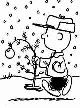 Christmas Charlie Brown Coloring Pages Winter Uploaded User Embroidery sketch template