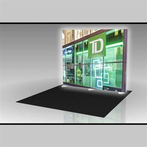 orion modular  backlit light wall display kit