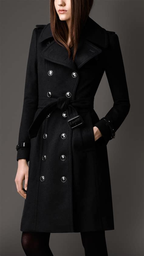 Long Black Cashmere Coat Fashion Women S Coat 2017