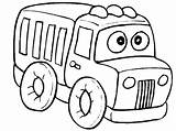 Trucks Cars Coloring Pages Printable Getcolorings Color Truck Print sketch template