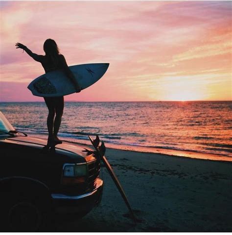 pinterest ↠ sophie010103 ★ sunset surf surfing photography