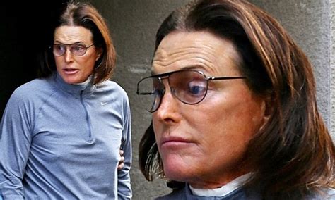 bruce jenner leaves a clinic with a bandaged throat after