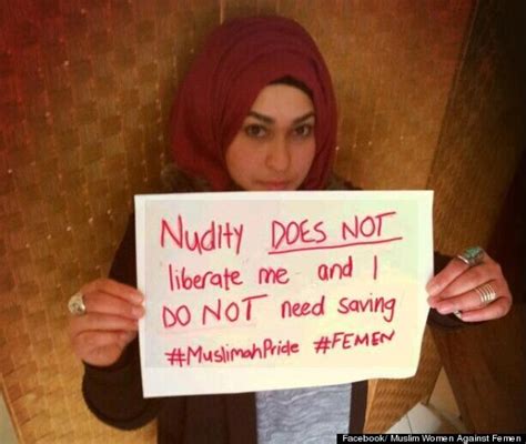 muslim women against femen facebook group takes on activists in wake of amina tyler topless