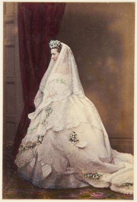 1863 Alexandra Of Denmark Wedding Photograph Grand