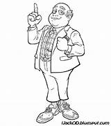 Town Lazy Coloring Pages Colouring Mayor Stephanie Sportacus Meanswell Fun Stingy Popular sketch template