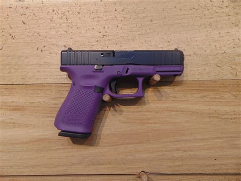 Glock 19 Gen 5 Fxd Purple Black 9mm Adelbridge And Co