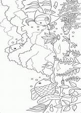 Fish Coloring Rainbow Pages Coloringpagesabc Colouring Mooiste Vis Zee Van Posted sketch template