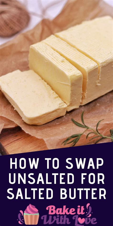 substituting unsalted butter  salted   swap   recipes