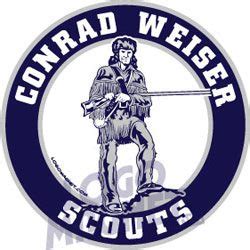 conrad weiser scouts logo magnet