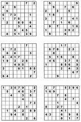 Sudoku Printable Print Puzzles Printables Outs Suduko Large Easy Printouts Puzzle Instructions Worksheets Samurai Printablee Kids Via sketch template