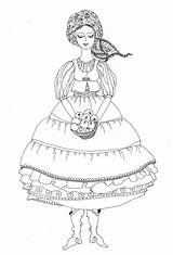 Coloring Pages Ukrainian Ukraine Books Printable Colouring Traditional Kids People sketch template