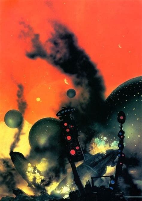Chris Foss Space Art 70s Sci Fi Art Sci Fi Art