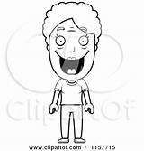 Clipart Granny Happy Cartoon Cory Thoman Vector Outlined Coloring Royalty 2021 sketch template
