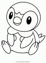 Coloring Pages Pokemon Piplup Sheet Printable Colouring Pokémon Template Popular Anbu Related Coloringhome sketch template