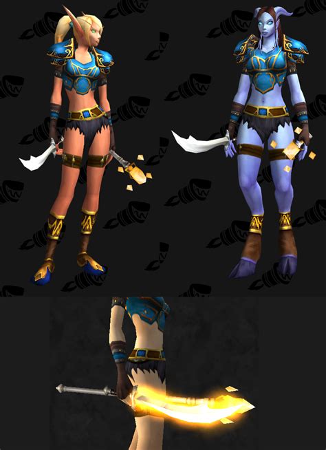 blue beauty leather transmog world of warcraft world of warcraft