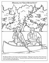 Coloring Pages River Countryside Getcolorings Printable Print Color sketch template